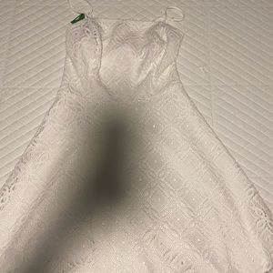 White lilly Pulitzer dress